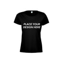 Women's Black T-shirt | 100% cotton