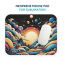 Neoprene mouse pad for sublimation size (8.66"x7.48"x1/8) Unit