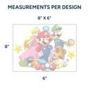 Sublimation Sheets Printed By Yards - Mario Bros