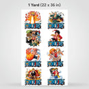 Sublimation Sheets Printed By Yards - One Piece (Various Designs)