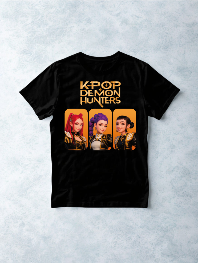 Printed DTF Sheets by Yards - KPop Demon Hunters