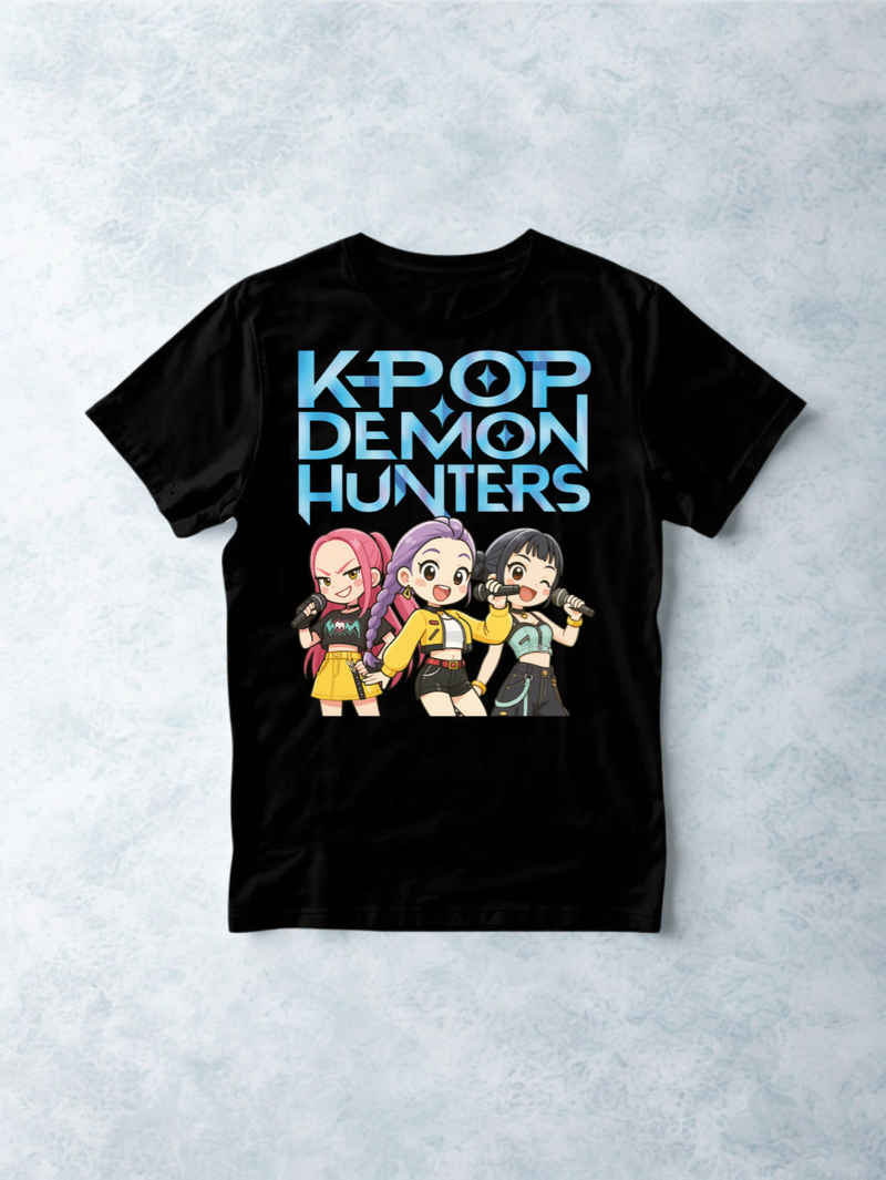 Printed DTF Sheets by Yards - KPop Demon Hunters