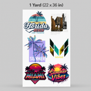 Printed DTF Sheets by Yards - Miami florida