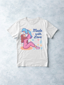 Printed DTF Sheets by Yards - Mom and son