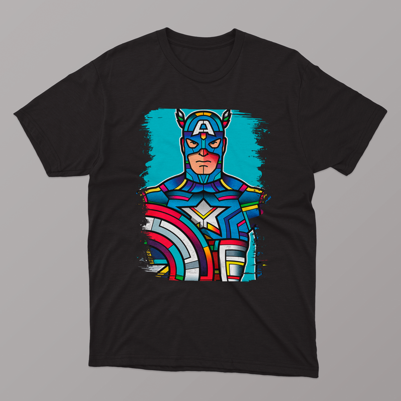 Printed DTF Sheets by Yards - Super Heroe 1