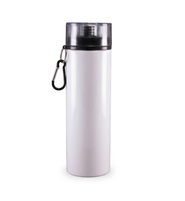 Aluminum sports white bottle for sublimation 25 oz