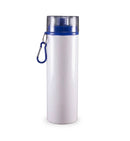 Aluminum sports white bottle for sublimation 25 oz