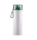 Aluminum sports white bottle for sublimation 25 oz