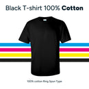 Men's Black T-shirt | 100% cotton Unisex