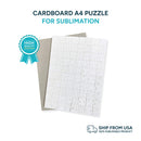 Garage Sale Cardboard A4 puzzle for sublimation (box of 12 and 36 units)