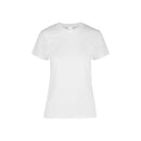 Women’s Heavy Weight Crew Neck Short Sleeve Silhouette T-Shirt - 100% Cotton D0300