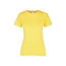 Women’s Heavy Weight Crew Neck Short Sleeve Silhouette T-Shirt - 100% Cotton D0300