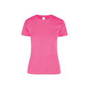 Women’s Heavy Weight Crew Neck Short Sleeve Silhouette T-Shirt - 100% Cotton D0300