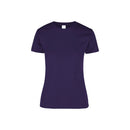 Women’s Heavy Weight Crew Neck Short Sleeve Silhouette T-Shirt - 100% Cotton D0300