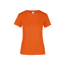 Women’s Heavy Weight Crew Neck Short Sleeve Silhouette T-Shirt - 100% Cotton D0300