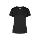 Women’s Heavy Weight Crew Neck Short Sleeve Silhouette T-Shirt - 100% Cotton D0300
