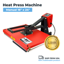 Heat Press Machine Manual 16" x 24"