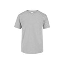 Youth’s Heavy Weight Crew Neck Short Sleeve T-Shirt Unisex - 100% Cotton J0300