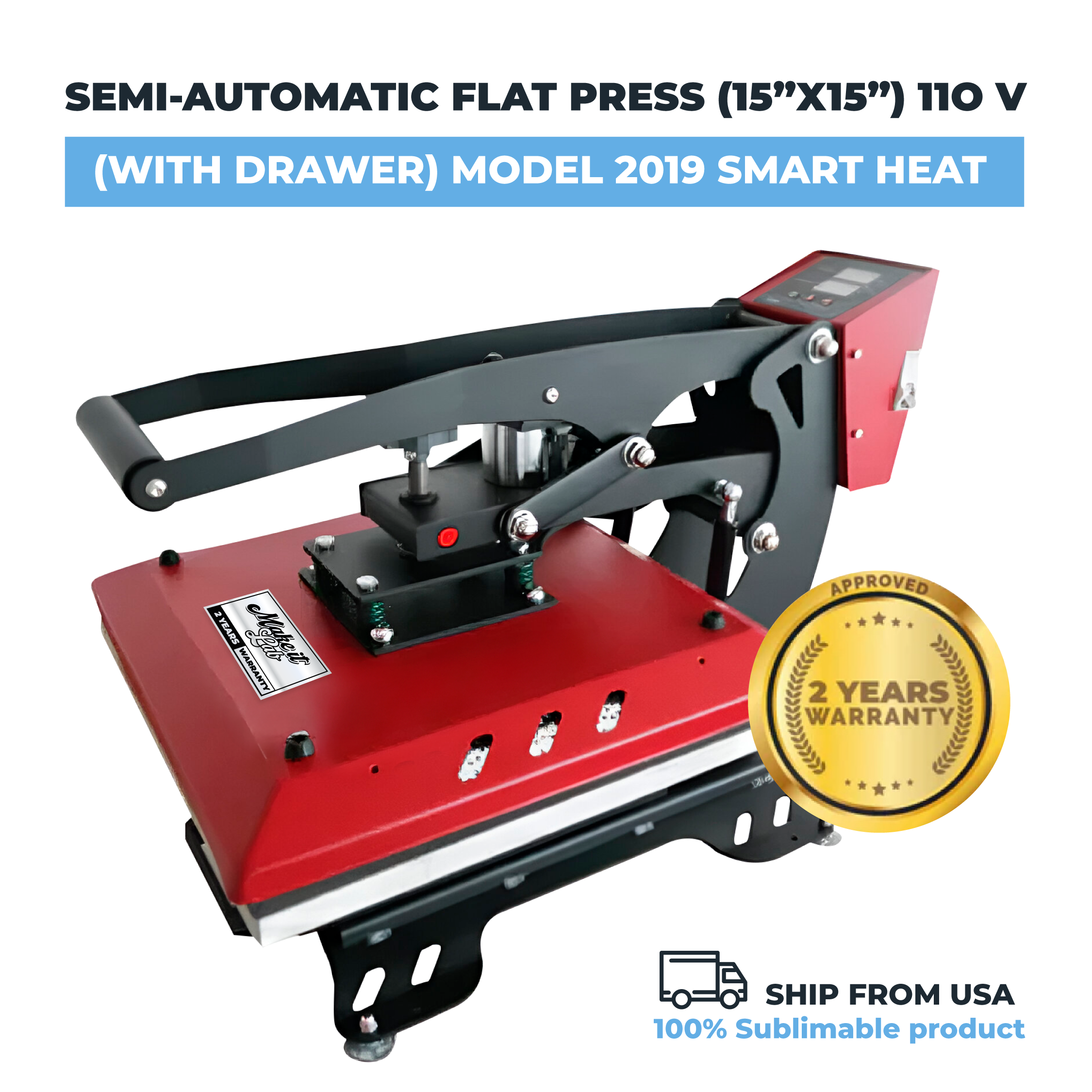 Make it Lab Heat Press Machine (15