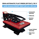 Premium Auto Heat Press Machine 16" x 24"