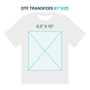 Same Day Printing | DTF Transfers By Size