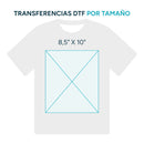 DTF Transfers by size