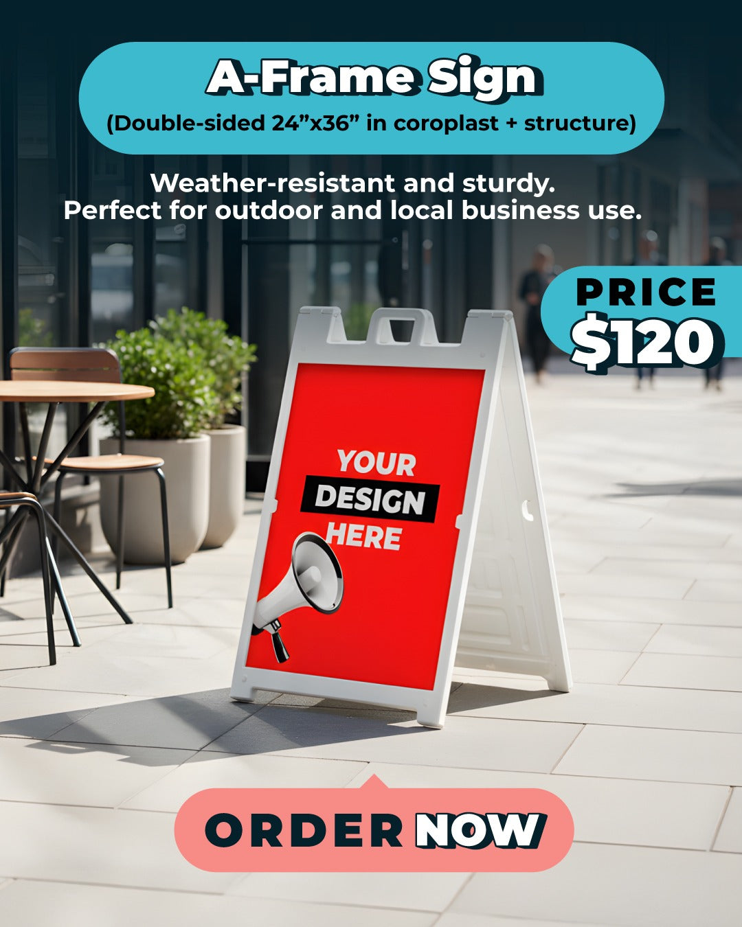 A Frame Sign Vip A-Frame Sign