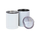 White stainless steel tumbler without handle 300ml