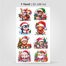 Printed DTF Sheets by Yards -  Christmas 1