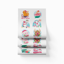 Printed DTF Sheets by Yards -  Christmas 2