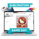 Same Day Printing - Sublimation Gang Sheet Builder