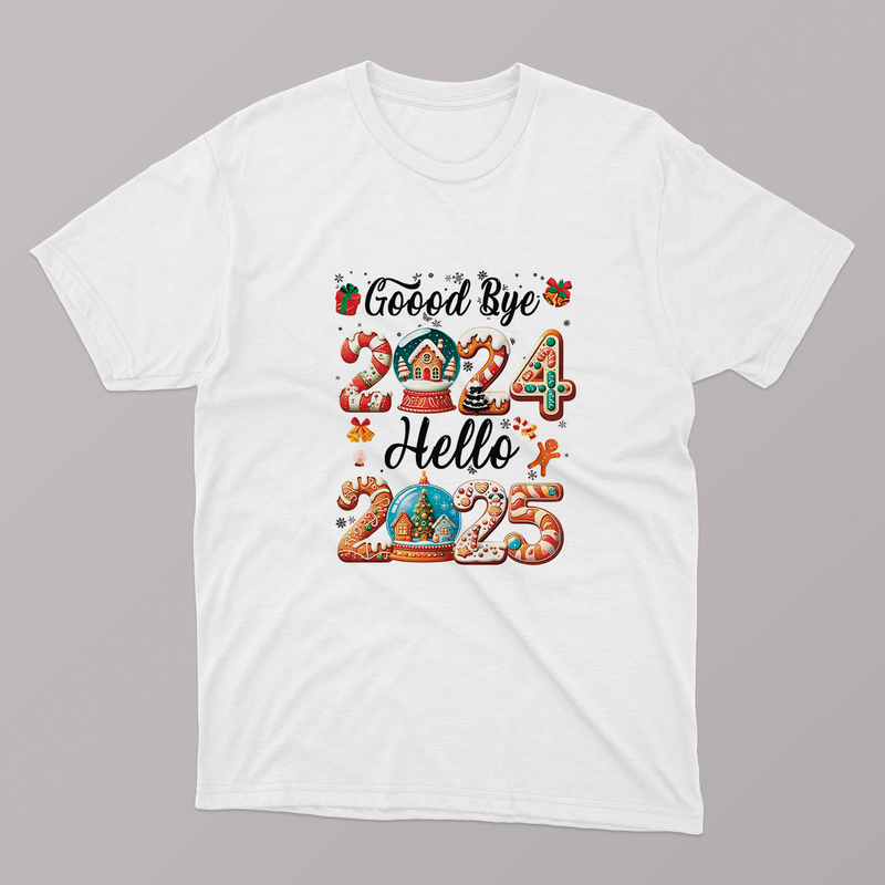 Printed DTF Sheets by Yards -  New Year