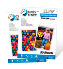 210 gr Glossy photo paper. Letter size