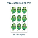 Printed DTF Sheets by Yards - Disgust inside out