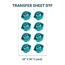 Printed DTF Sheets by Yards - Envy Inside Out