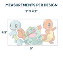 Printed DTF Sheets by Yards - Pokemon design 1