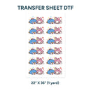 Printed DTF Sheets by Yards - Sanrio