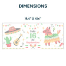 UV DTF WRAP LIBBEY CUP - Mexican Independence Day design 2