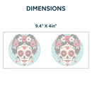 UV DTF WRAP LIBBEY CUP - Día de muertos diseño 2