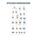 UV DTF Sticker Pack Bluey: Fun-Filled Adventures in Blue Style!