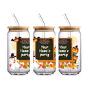 UV DTF WRAP LIBBEY CUP - Halloween diseño 10