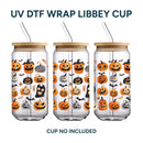 UV DTF WRAP LIBBEY CUP - Halloween diseño 3