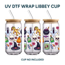 UV DTF WRAP LIBBEY CUP - Halloween diseño 5