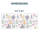 UV DTF WRAP LIBBEY CUP - Halloween diseño 5