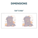 UV DTF WRAP LIBBEY CUP - Halloween diseño 8