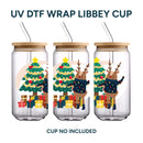 UV DTF WRAP LIBBEY CUP - Christmas design 4