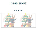 UV DTF WRAP LIBBEY CUP - Christmas design 4