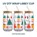 UV DTF WRAP LIBBEY CUP - Christmas design 5