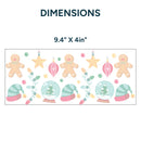 UV DTF WRAP LIBBEY CUP - Christmas design 6