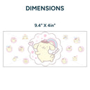 UV DTF WRAP LIBBEY CUP - Pom Pom Purim